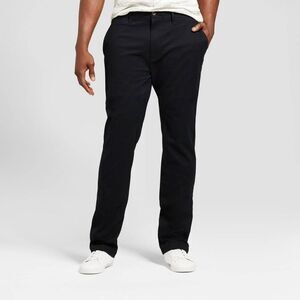 Goodfellow & Co - Men's Big & Tall Every Wear Slim Fit Chino Pants - Black